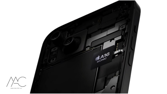 Cấu hình iPhone 15 Plus mạnh mẽ hơn với bộ vi xử lý A16 Bionic