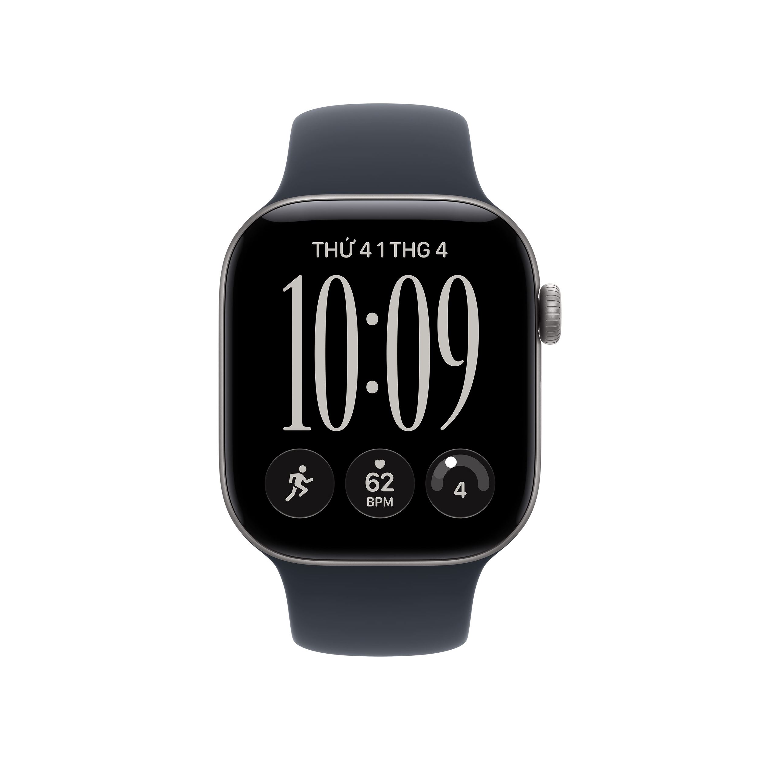 Apple Watch Series 12 GPS + Cellular 42mm viền nhôm dây silicone - Thiết kế (Ảnh: Apple.com)