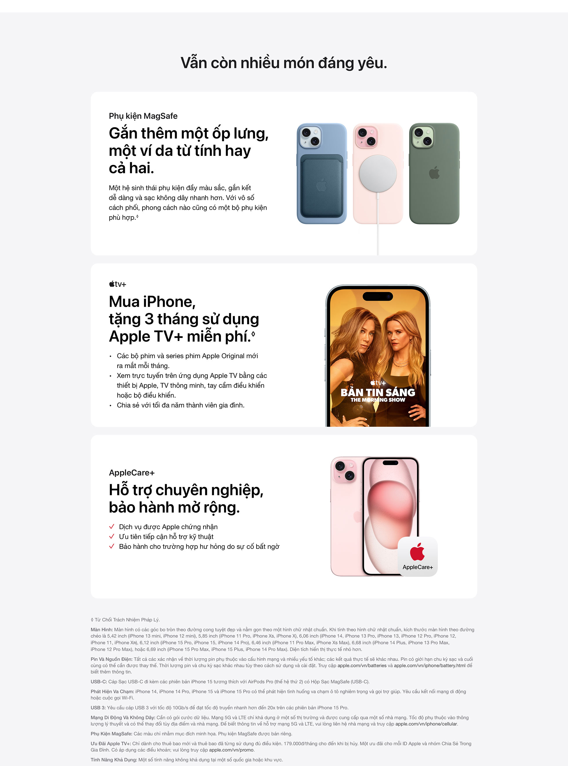 iPhone 15 128GB Phụ Kiện