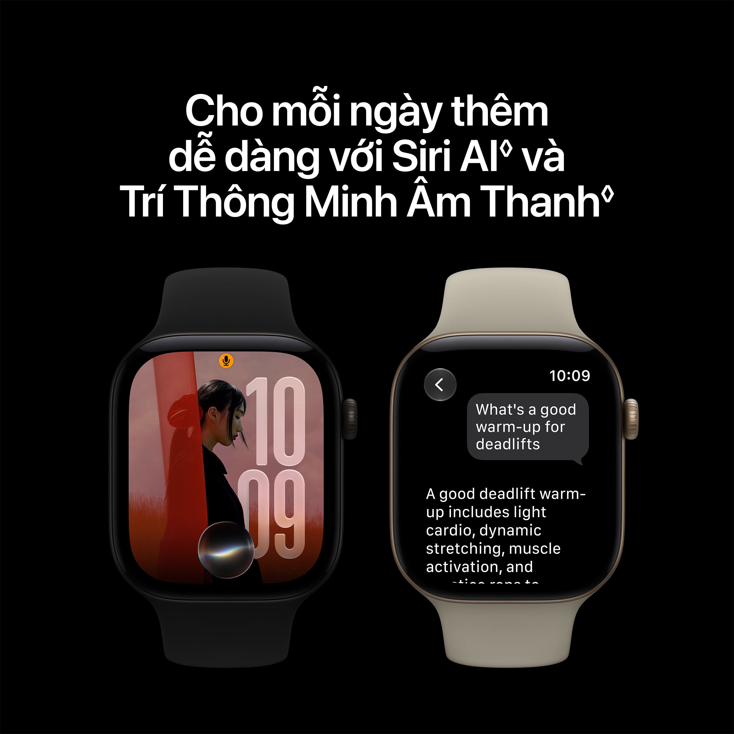 Apple Watch Series 12 GPS + Cellular 42mm viền Titanium dây Milan - Siri AI (Nguồn: Apple.com)