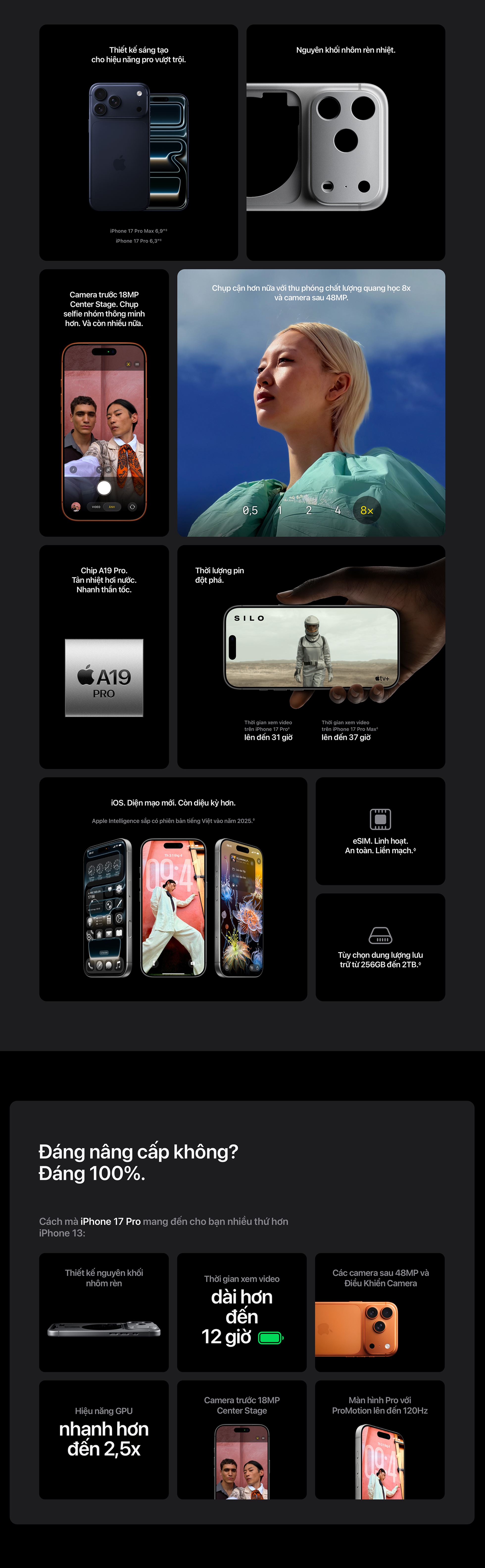 iPhone 17 Pro Max 256GB - Thông Số Kỹ Thuật iPhone 17 Pro Max 256GB - Thông Số Kỹ Thuật