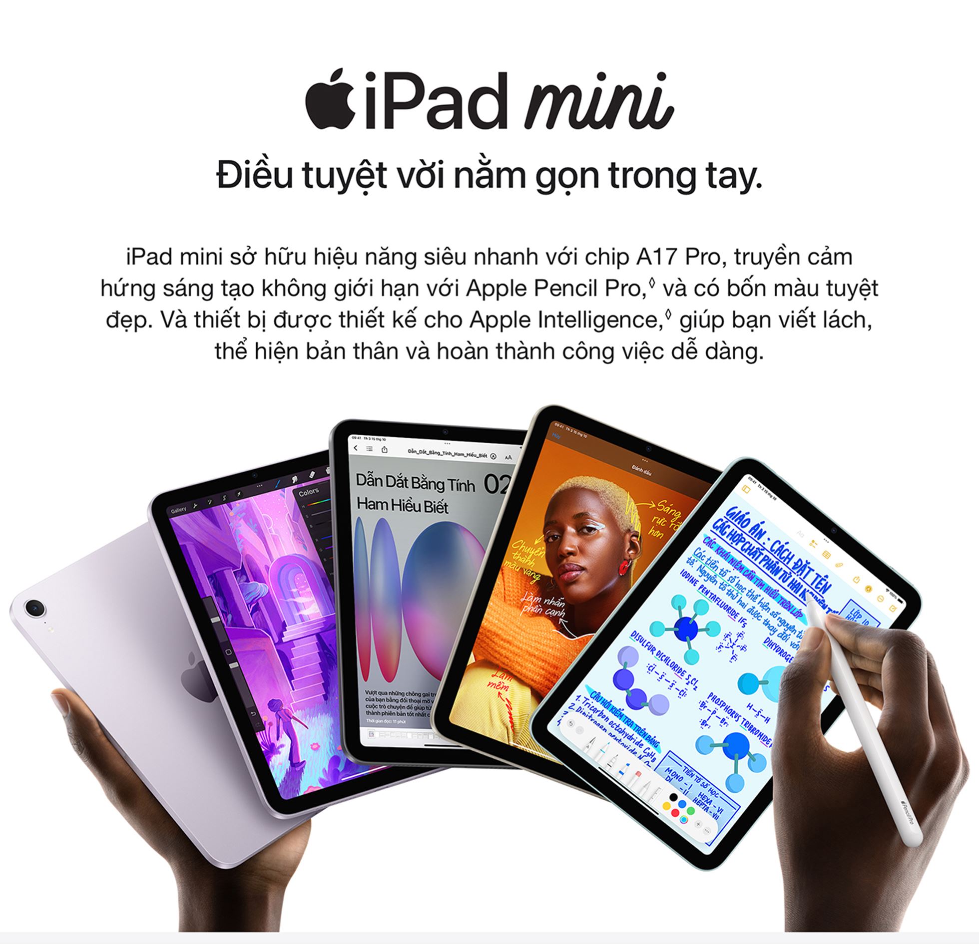 iPad mini 7 WiFi 256GB - Tổng Quan