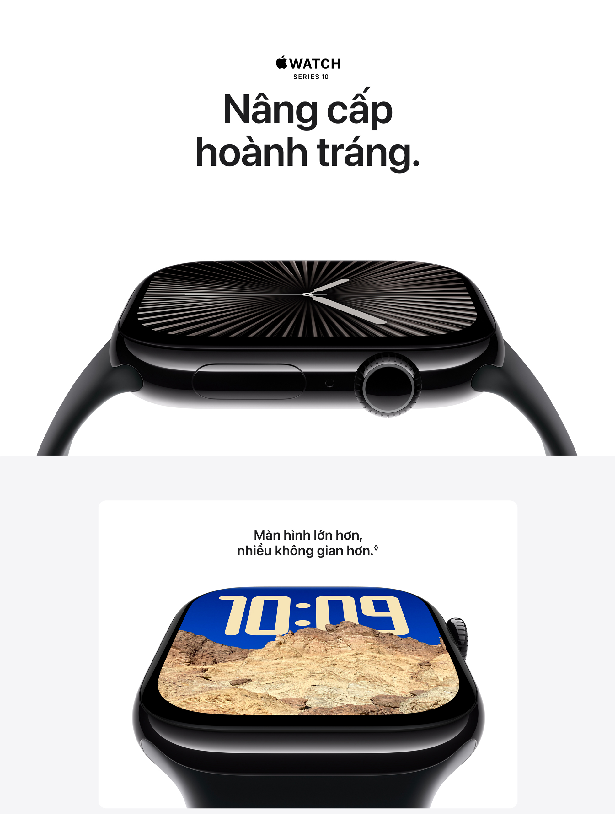 Đồng hồ thông minh Apple Watch Series 10 46mm viền nhôm dây vải - Nâng cấp hoành tráng
