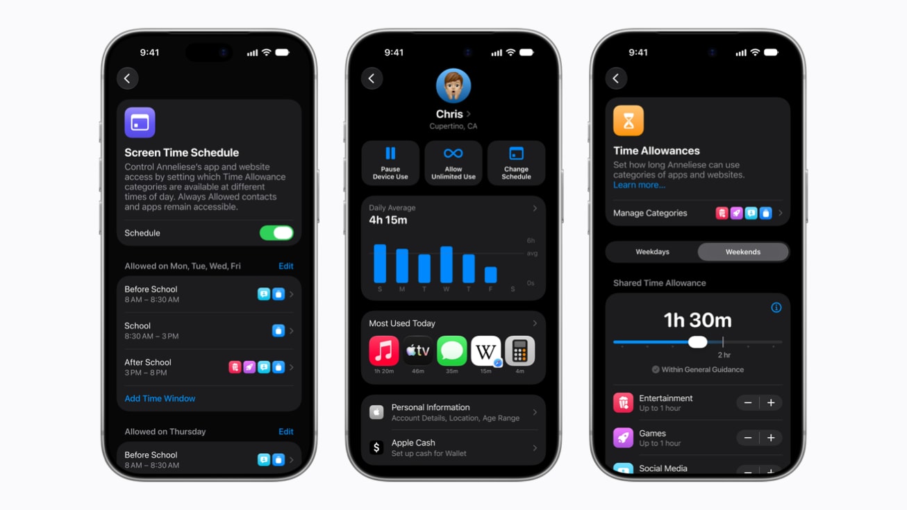 Các tính năng an toàn cho trẻ em mới trên iOS 27, iPadOS 27 và macOS 27