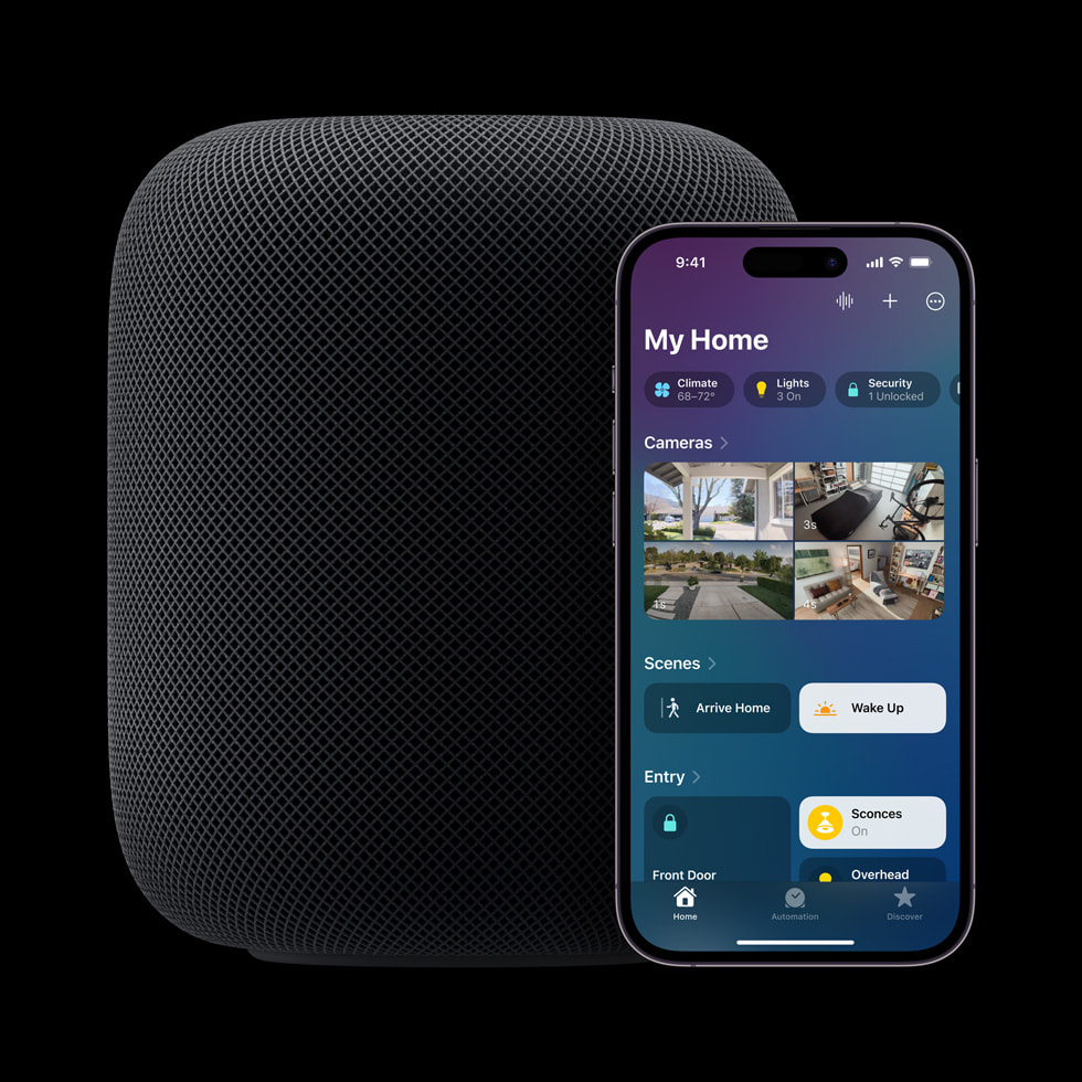 Loa Apple HomePod quản lý hệ sinh thái nhà thông minh Matter và HomeKit