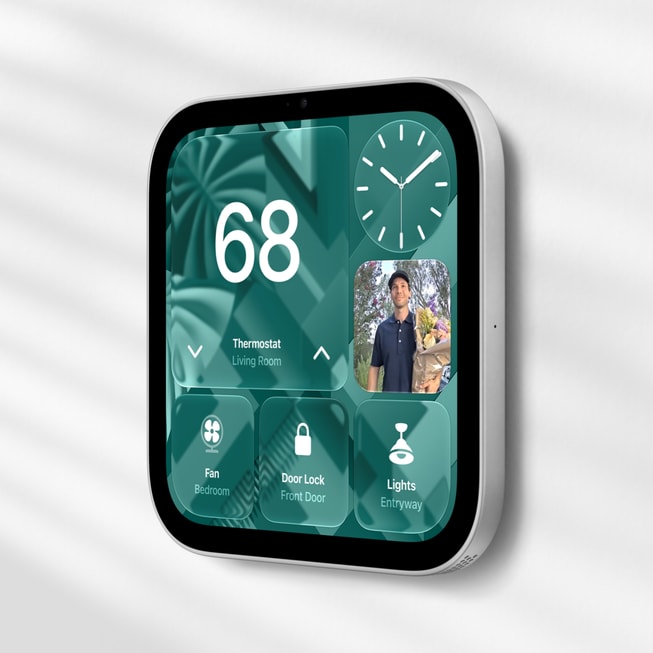 Apple HomeView bản treo tường gắn trên vách nhà