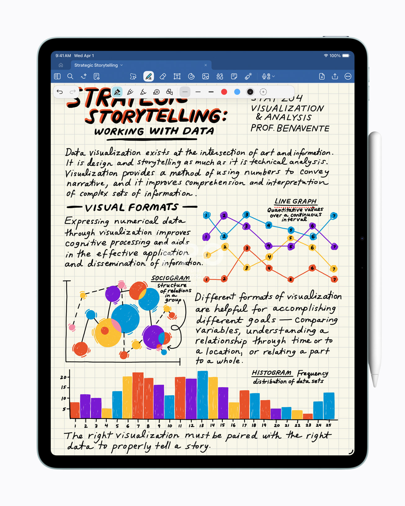 Ghi chú và sử dụng tính năng AI trong Goodnotes trên iPad Air M4