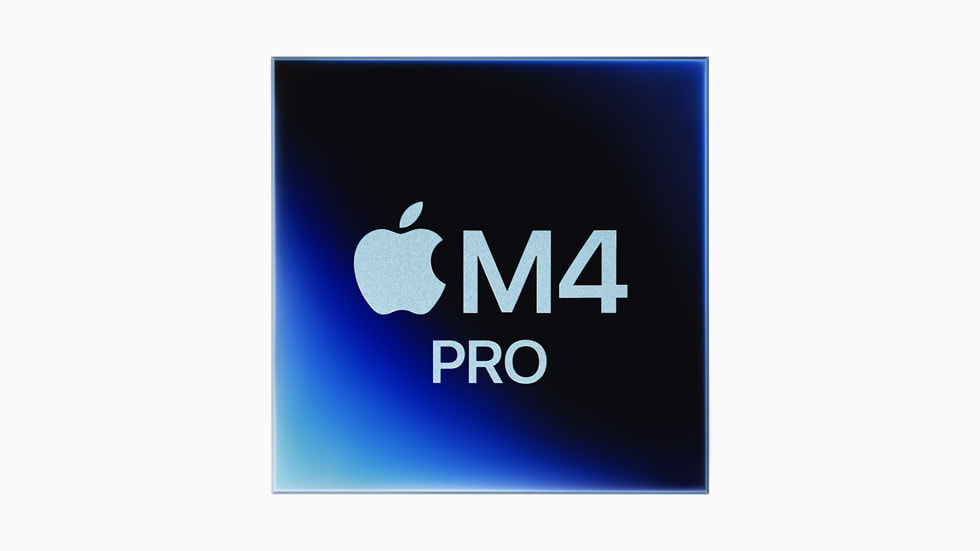 Hình chip M4 Pro trên Mac mini 2024, minh họa dòng Mac dùng bộ nhớ thống nhất