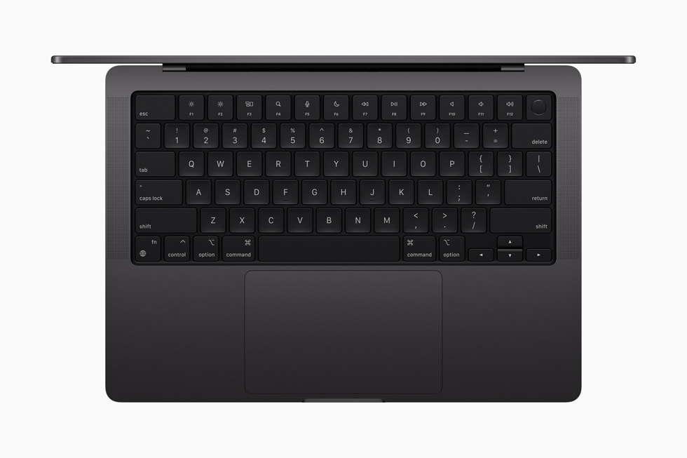 Bàn phím Magic Keyboard và cảm biến vân tay Touch ID trên dòng máy MacBook Pro