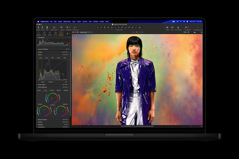 Chỉnh ảnh chuyên nghiệp bằng Capture One trên MacBook Pro