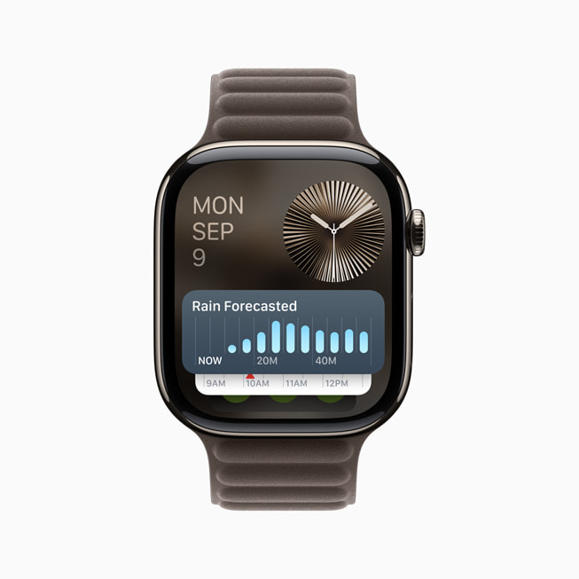 Ngăn xếp thông minh Smart Stack hiển thị các tiện ích trên Apple Watch