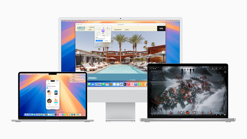 Giao diện làm việc đa nhiệm và quản lý cửa sổ hiển thị trên macOS