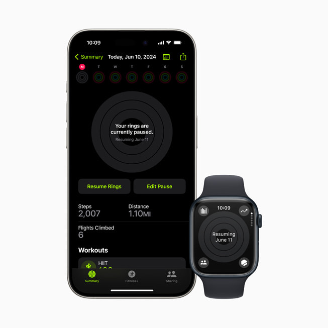 Tính năng tạm dừng các vòng Hoạt động trên Apple Watch để bảo vệ chuỗi kỷ lục