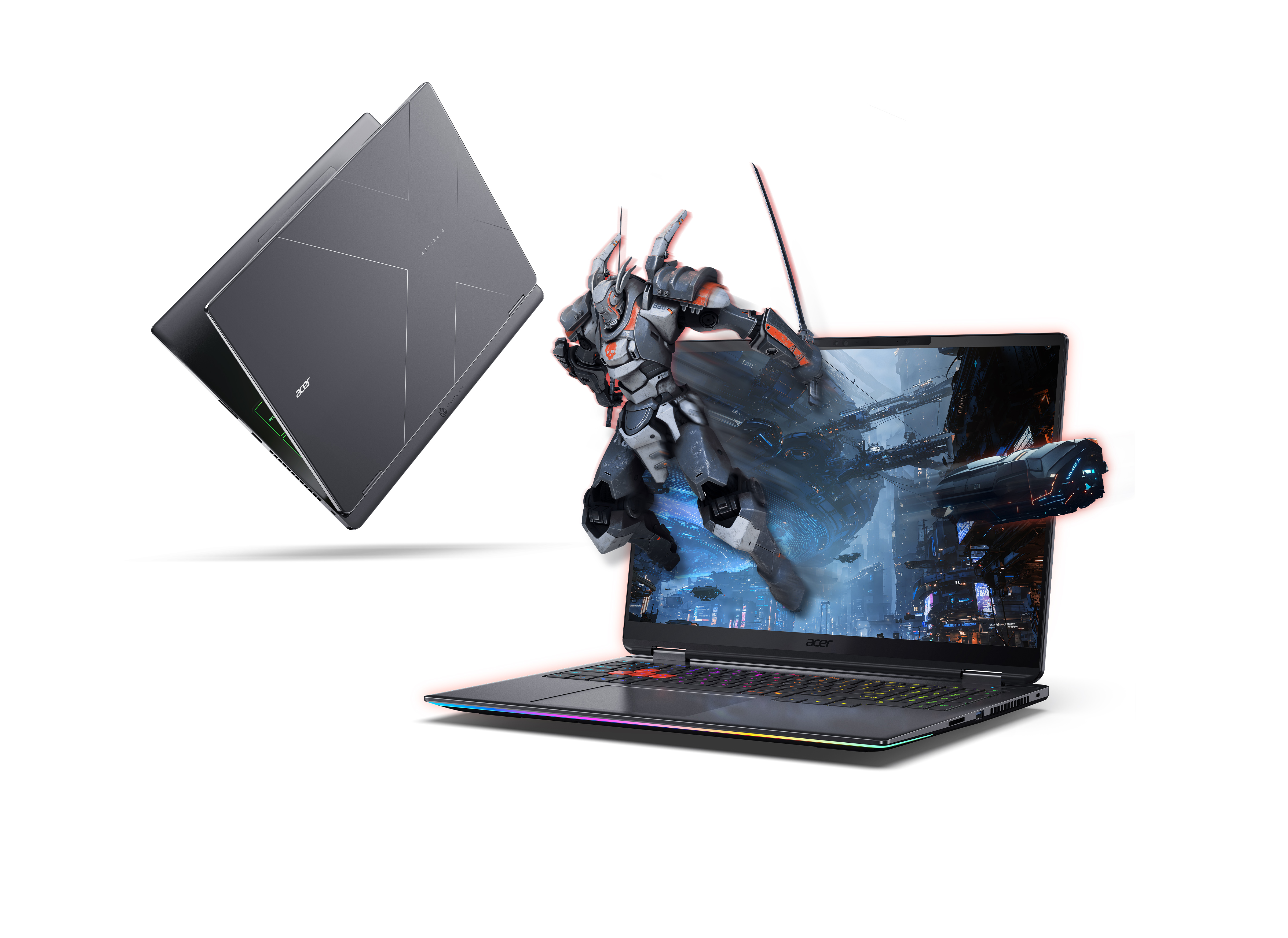 Một mẫu laptop chơi game Acer minh họa nhu cầu đồ họa và giải trí