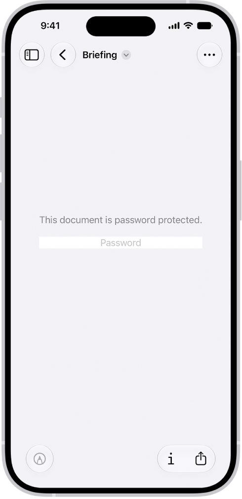 File PDF bị khóa trong ứng dụng Xem trước đang yêu cầu nhập mật khẩu