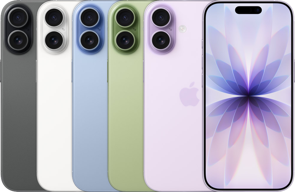 Các màu iPhone 17 trên trang hỗ trợ Apple