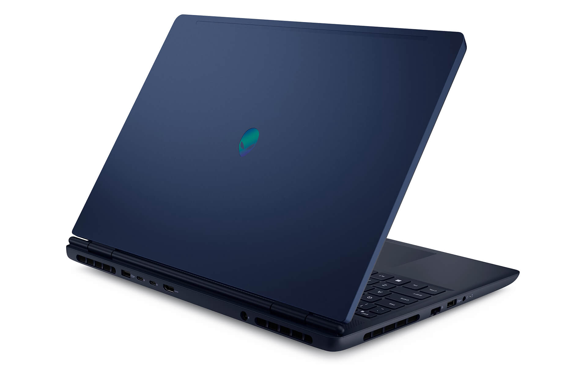 Cổng kết nối và chi tiết Alienware 16 Aurora