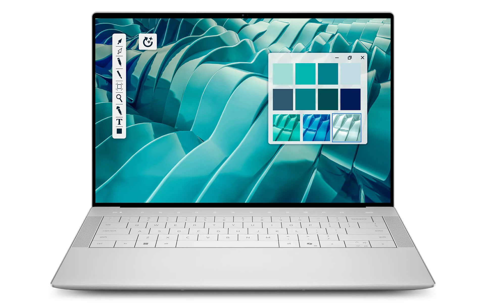 Dell 14 Premium DA14250 nhìn chính diện
