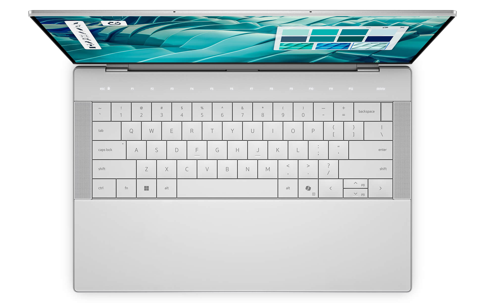 Bàn phím và touchpad kính Dell 14 Premium DA14250