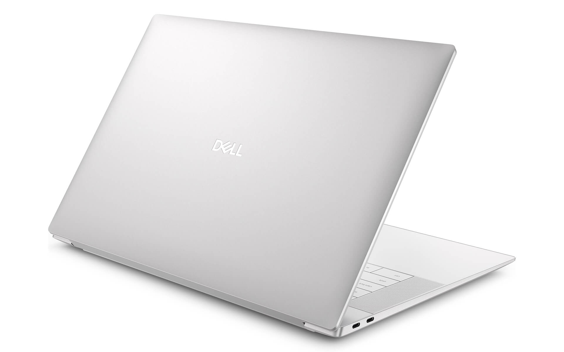 Mặt lưng nhôm CNC của Dell 16 Premium màu Platinum