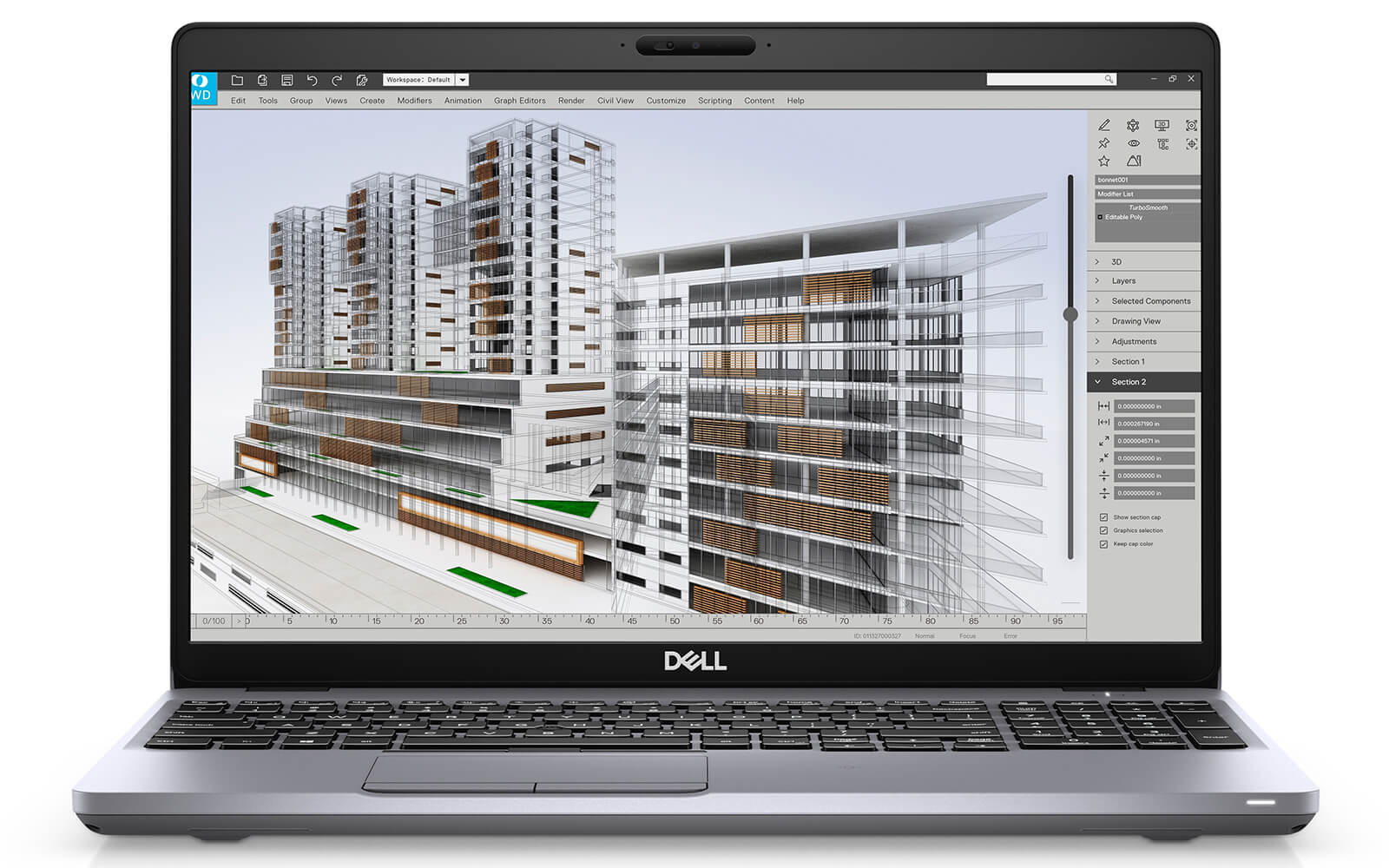 Màn hình Dell Precision 3551