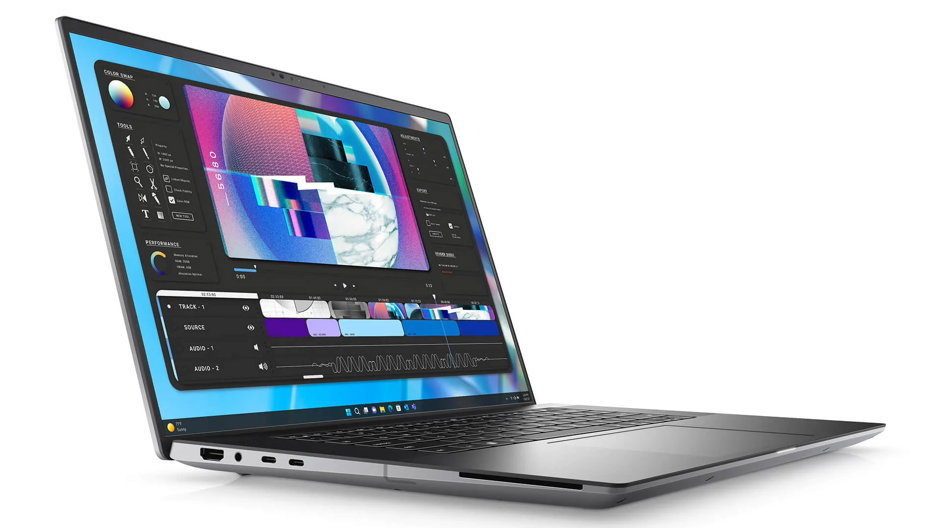 Dell Precision 5680 – thiết kế