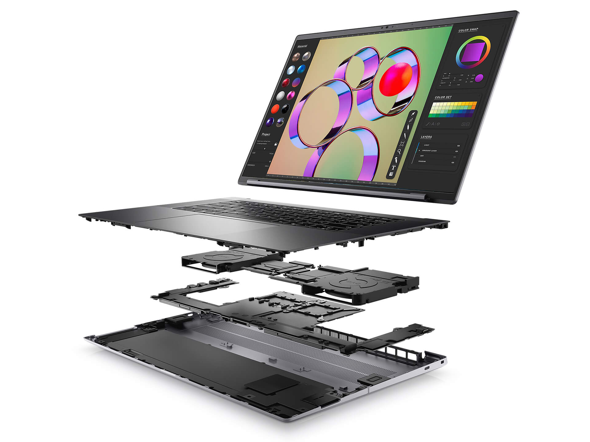 Cổng kết nối và chi tiết Dell Precision 5680