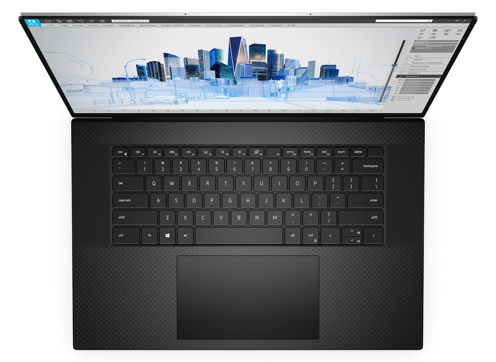 Cổng kết nối và chi tiết Dell Precision 5760