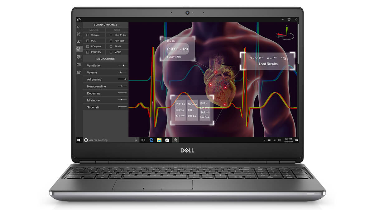 Màn hình Dell Precision 7550