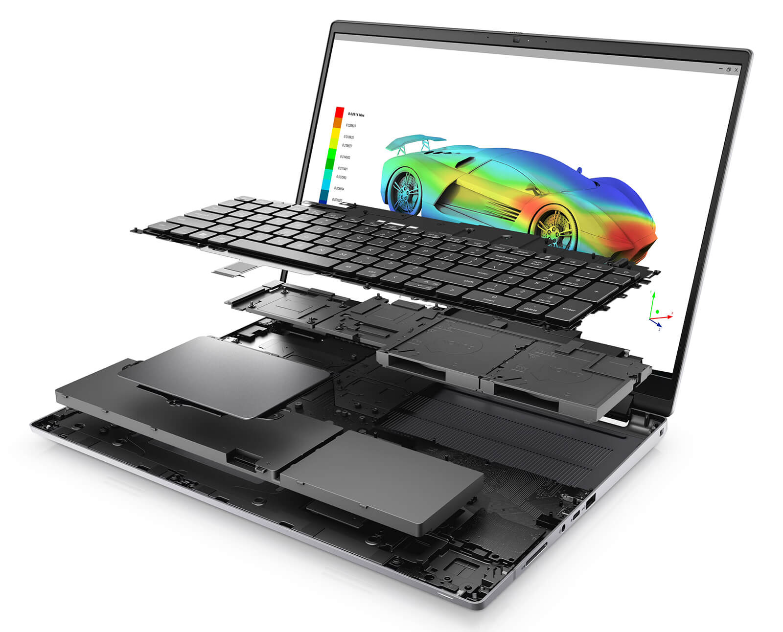 Cổng kết nối và chi tiết Dell Precision 7670