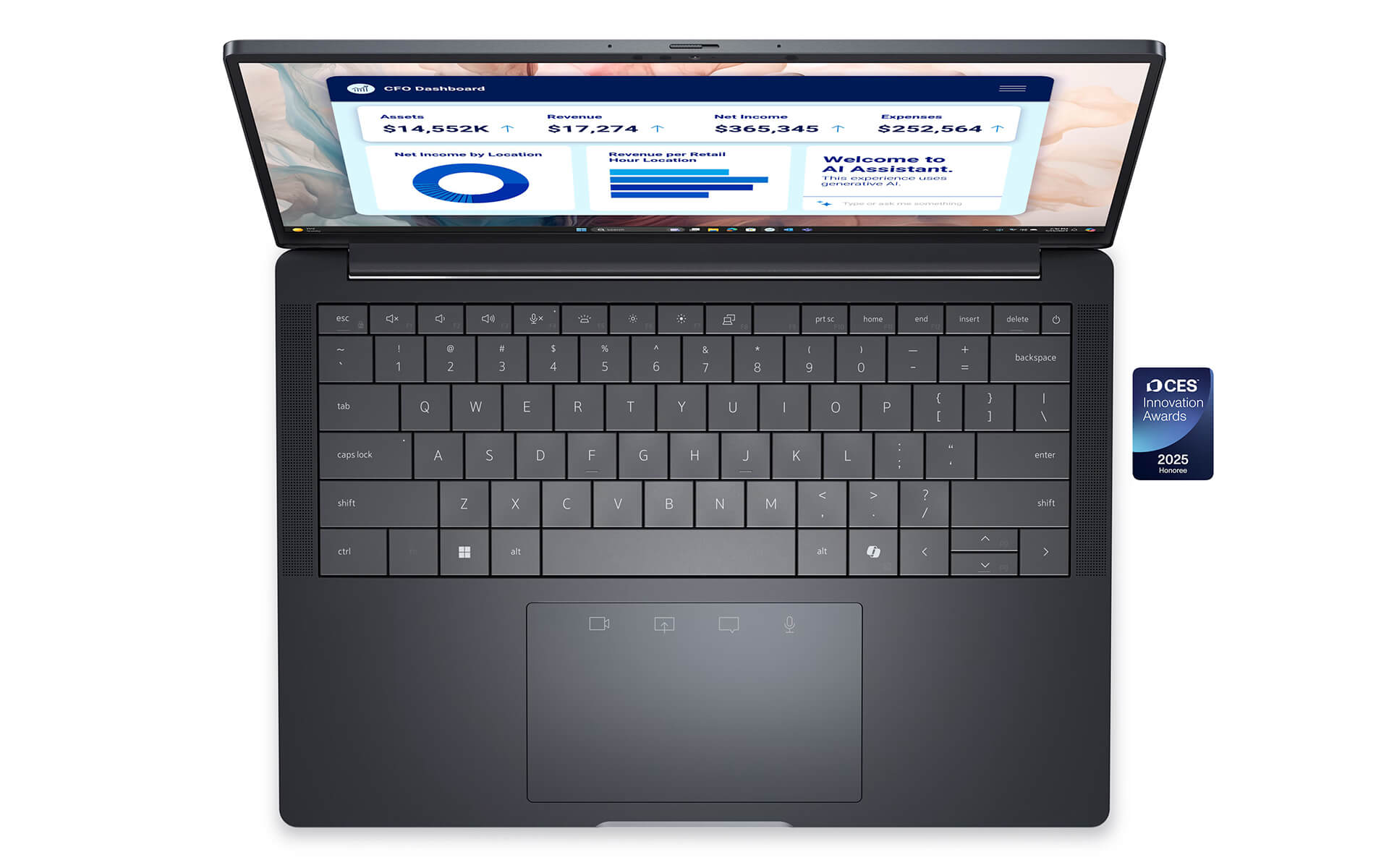 Bàn phím và touchpad Dell Pro 14 Premium