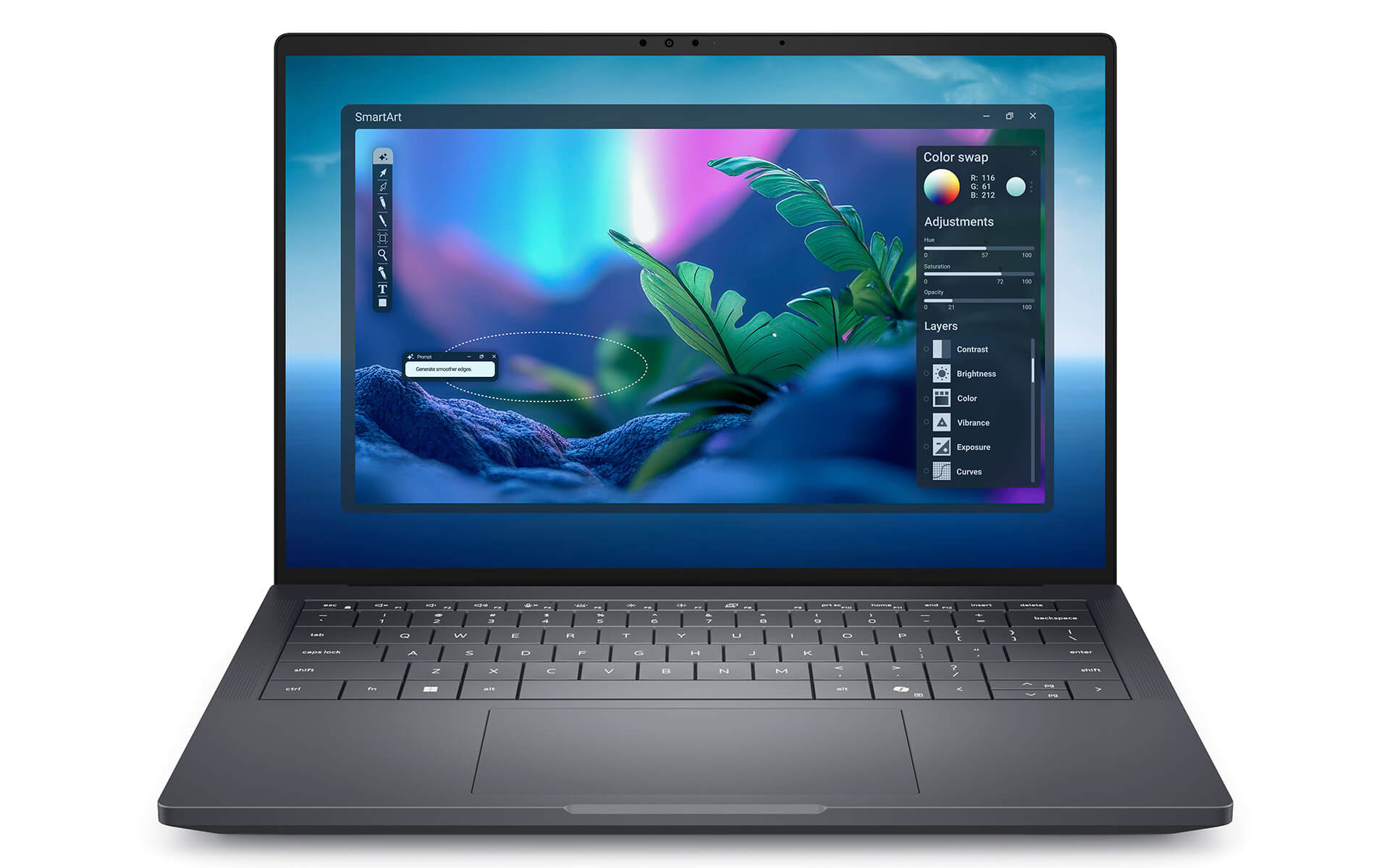 Cổng kết nối và chi tiết Dell Pro Max 14 Premium MA14250