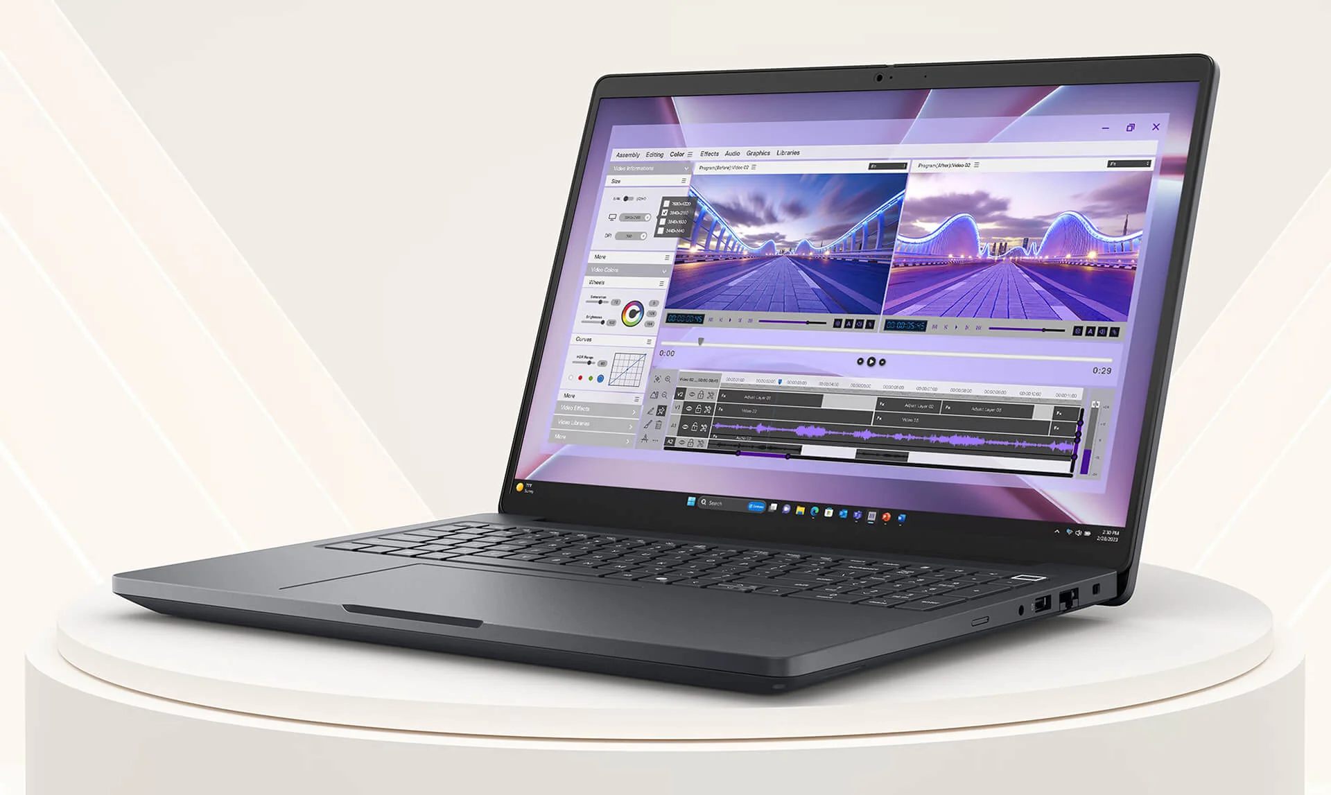 Dell Pro Max 16 MC16250 – thiết kế