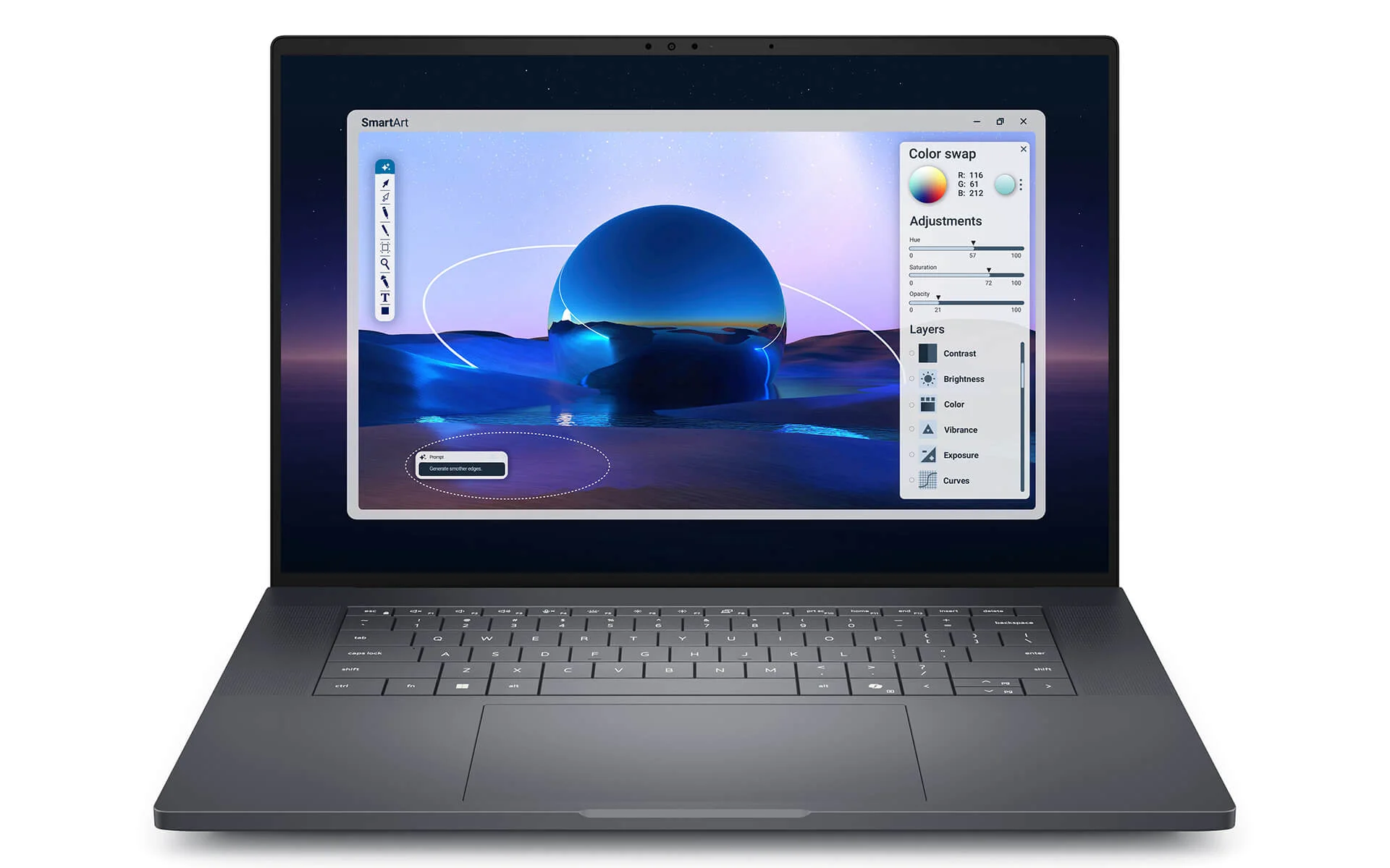 Cổng kết nối và chi tiết Dell Pro Max 16 Premium MA16250