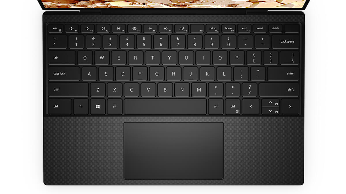 Bàn phím và touchpad của Dell XPS 13 9310