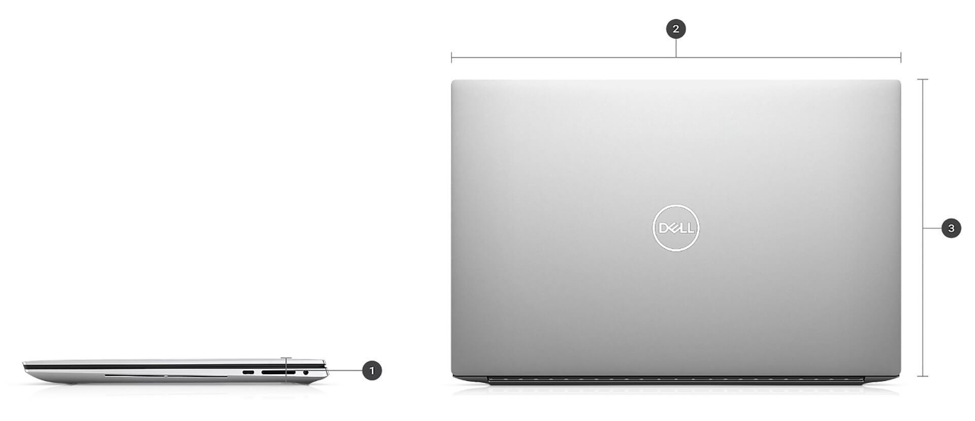 Kích thước Dell XPS 15 9530