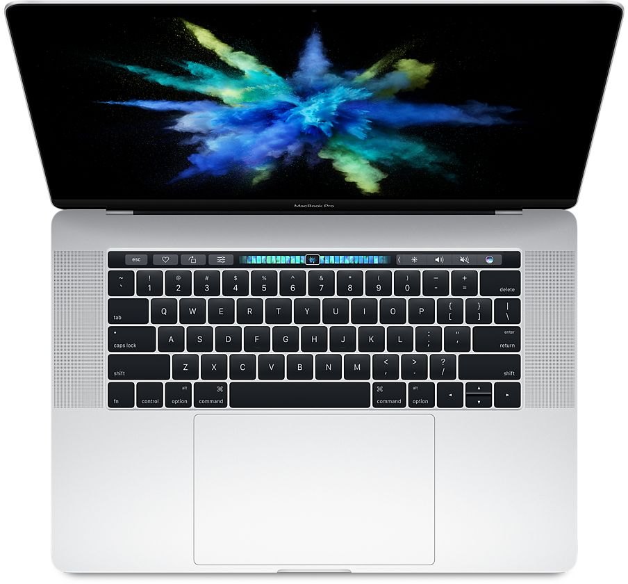 MacBook Pro 15 inch 2016 cũ màu bạc có Touch Bar