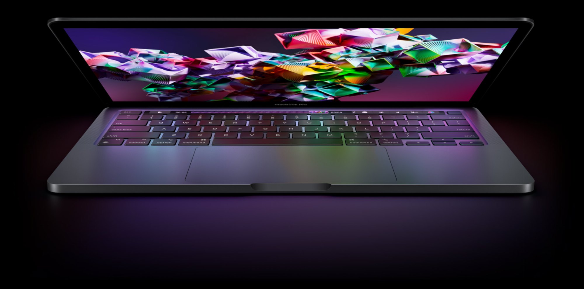 MacBook Pro 13 inch M2 nhìn nghiêng