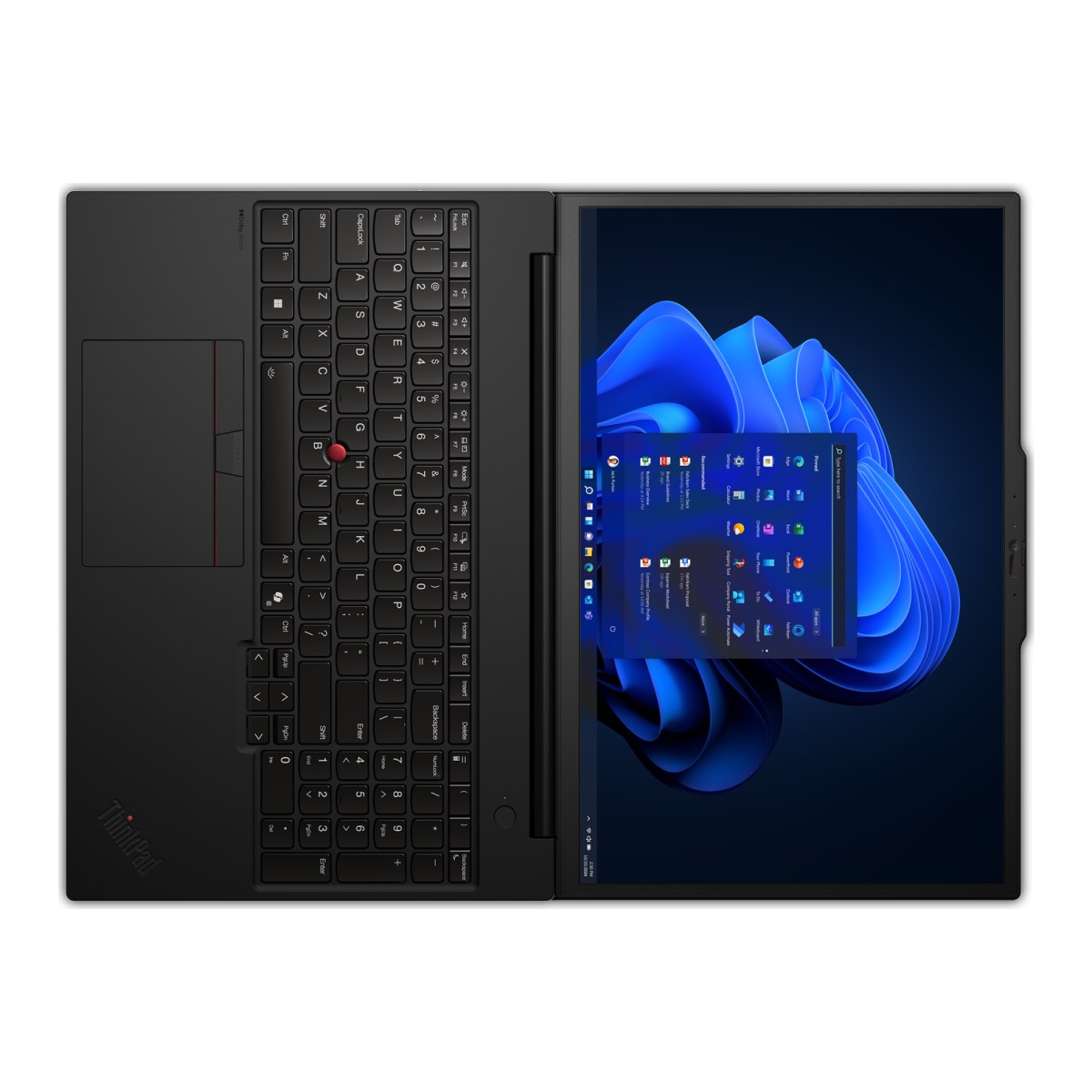 Lenovo ThinkPad P16s Gen 4 góc nghiêng