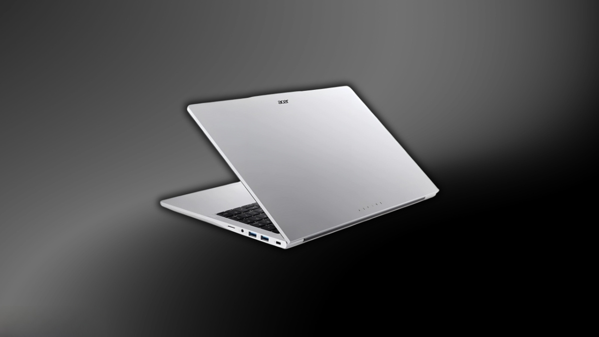 Thiết kế màu bạc Acer Aspire Lite 15 AL15-72P-581V