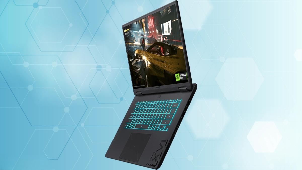 Hệ thống cổng kết nối đa dạng của Gigabyte Gaming A16 GA65H-5THP3VN893SH