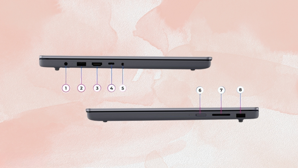 Cổng kết nối trên Lenovo IdeaPad Slim 3 15Q8X10 83N3002PVN