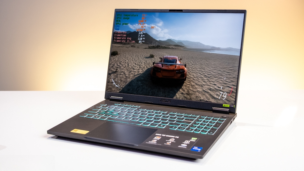 Hiệu năng Core i7-14650HX và RTX 5050 của ASUS TUF Gaming F16 FX608JHR-RV037W