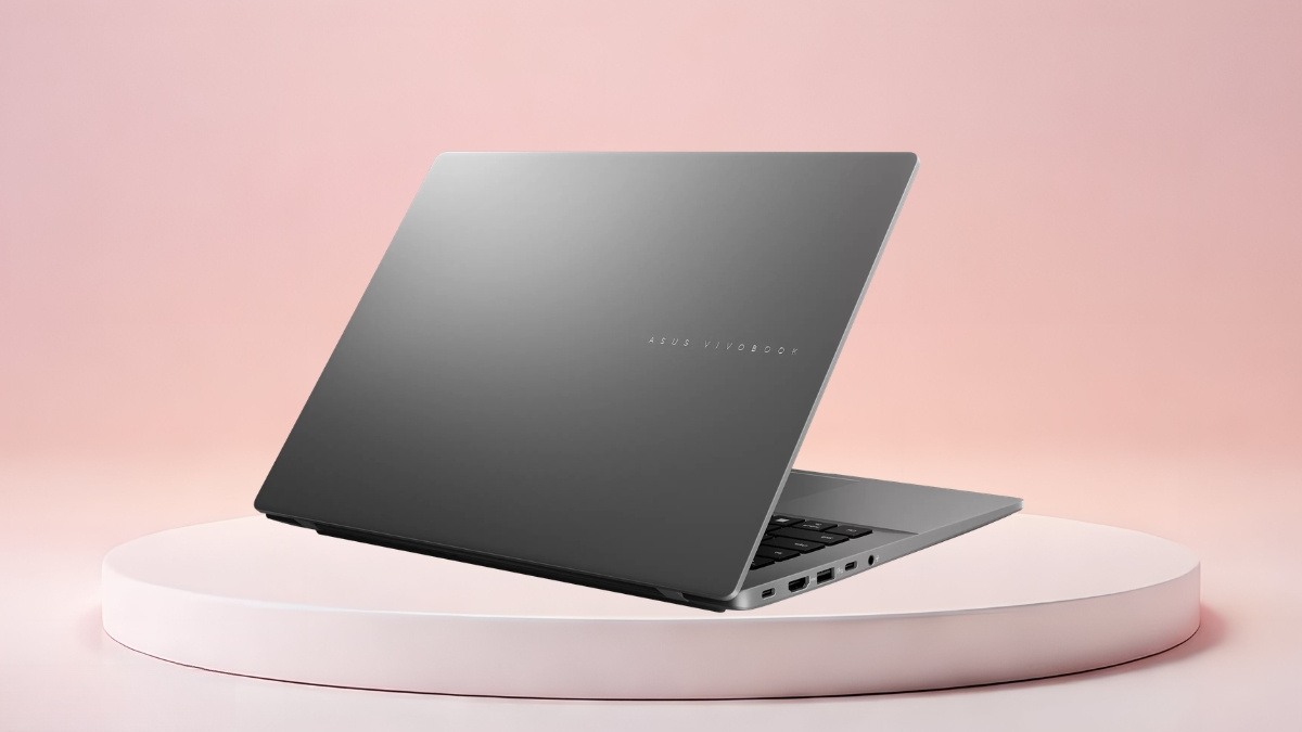 Thiết kế màu xám của ASUS Vivobook S14 S3407CA-SF913W