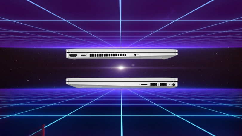Pin và cổng kết nối của HP Pavilion x360 14-EK2017TU