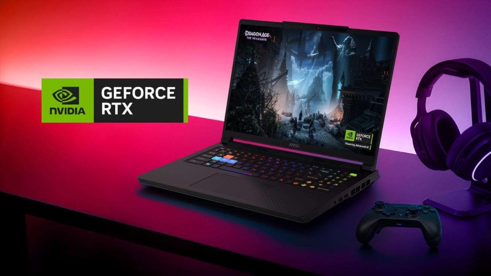 Card đồ họa RTX 5070 Ti của MSI Raider A16 HX B8WH-031VN