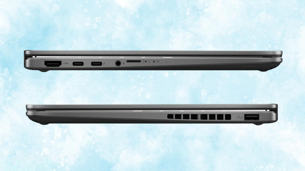 Cổng kết nối của ASUS Vivobook 14 Flip TP3407AA-SG029W