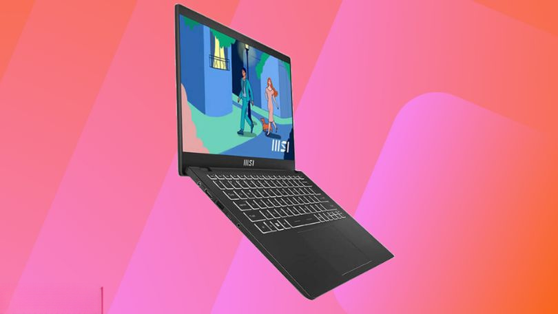 Bản lề mở 180 độ của MSI Modern 14 C12MO-660VN