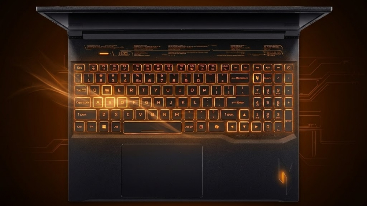 Thiết kế laptop Acer Nitro V 16 ProPanel ANV16-72-71T9