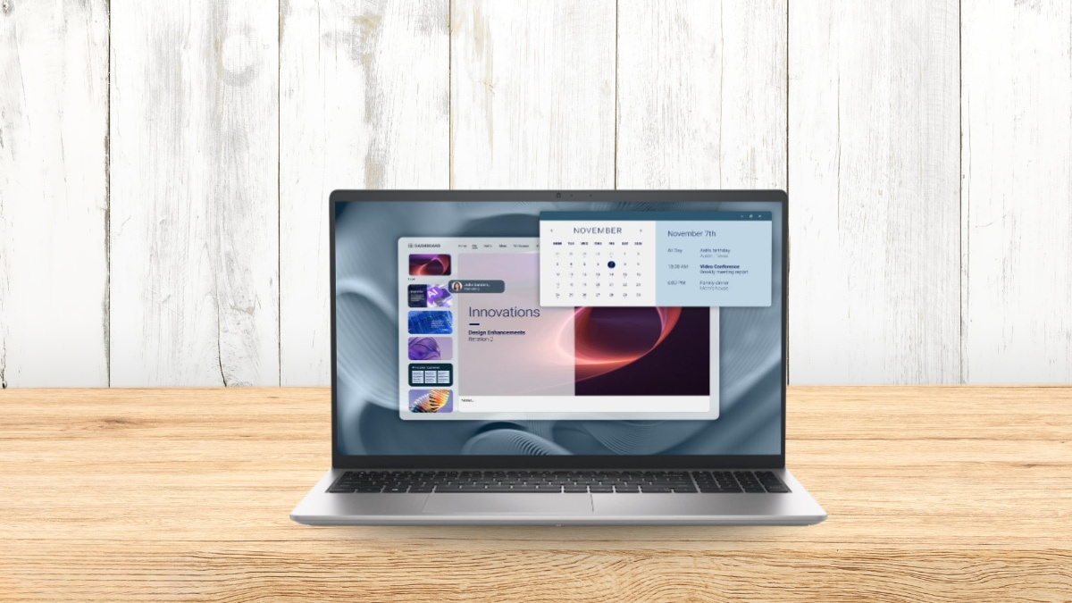 Màn hình IPS 120Hz của Dell Pro 15 Essential PV15250